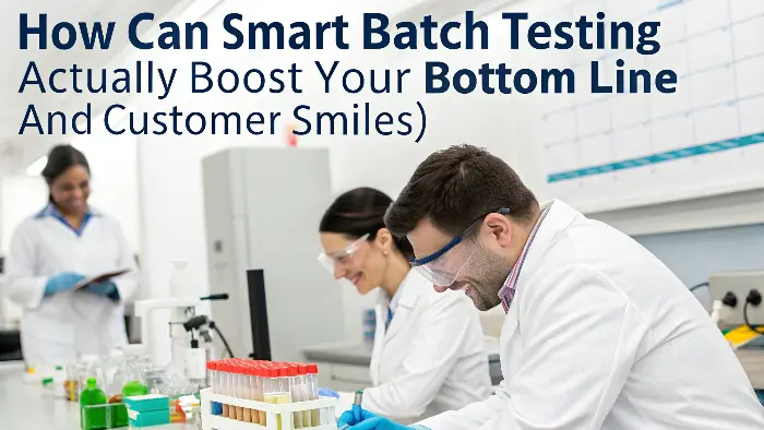 Benefits of batch testing adult products
