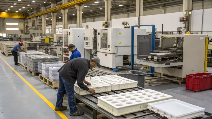 alt text: factory floor with machinery for adult toy production