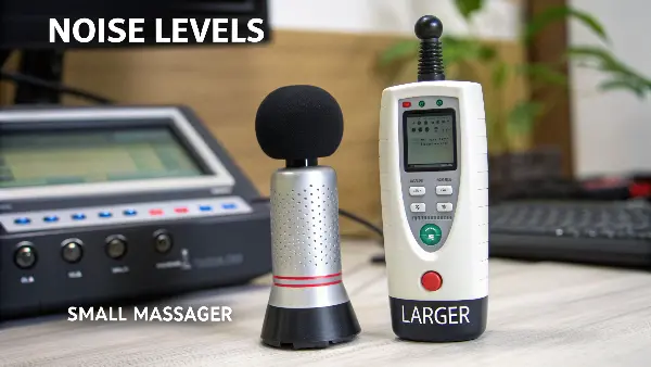 A collection of different-sized mini massagers on a desk