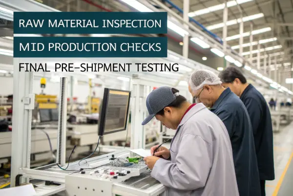 Quality control inspection process